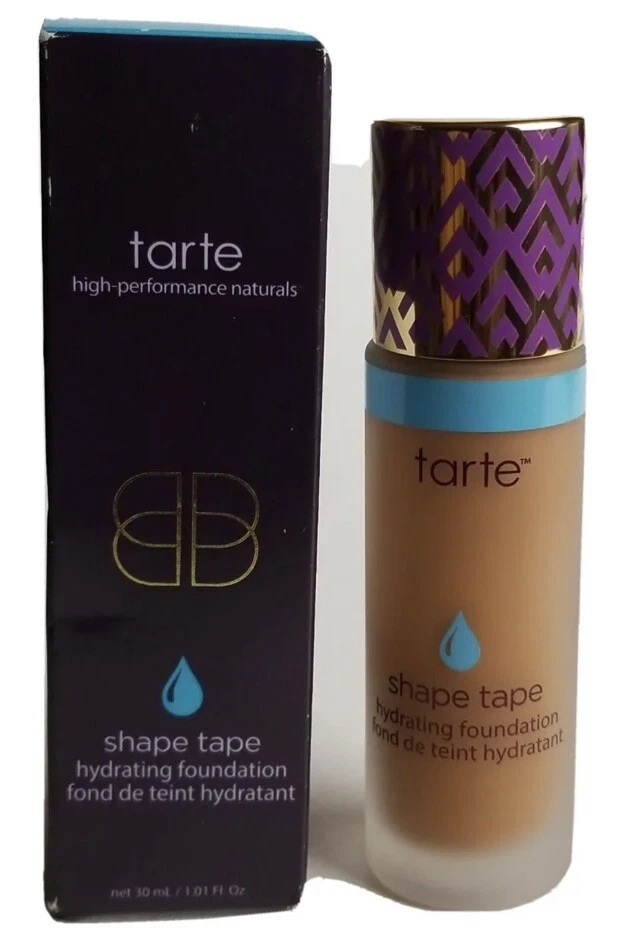 Tarte Shape Tape Hydrating Foundation Makeup - DEEP HONEY Cosmetics Moisturizer - Image 1 of 1