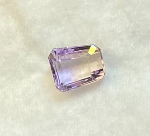 5.16 CTS, AMETRINE, TAPER BAGUETTE CUT, GOLD/PURPLE, UNTREATED, 11.2 X 9.3 X 6.6 - Picture 1 of 5