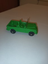 Jouet Ancien Jeep En Plastique - Longueur 19cm - Années 60/70 Probablement - Occasion