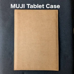 Muji Japan Tablet Hülle Jeans Label Material stark robust brandneu Japan 11 Zoll - Bild 1 von 10
