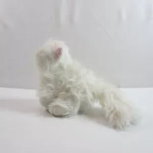 Ganz Webkinz Persian White Cat Kitty Plush Stuffed Animal Blue Eyes No Code - Picture 1 of 7