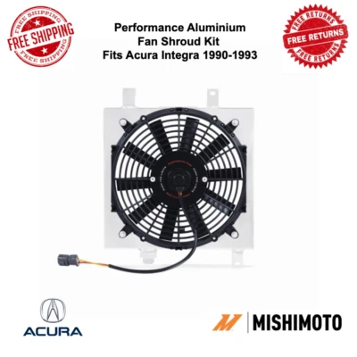 Kit de cubierta de ventilador de aluminio Mishimoto para Acura Integra 1990-1993 #MMFS-INT-90 Foto 1 de 4