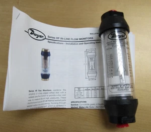 Dwyer HFA-1-22 Variable Area Flow Meter for Air and Compressed Gases 3SCFM - Picture 1 of 10