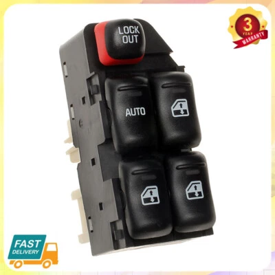 Front Left Power Master Window Switch For CHEVROLET CLASSIC 2.2L L4 2004 2005 US - Изображение 1 из 4