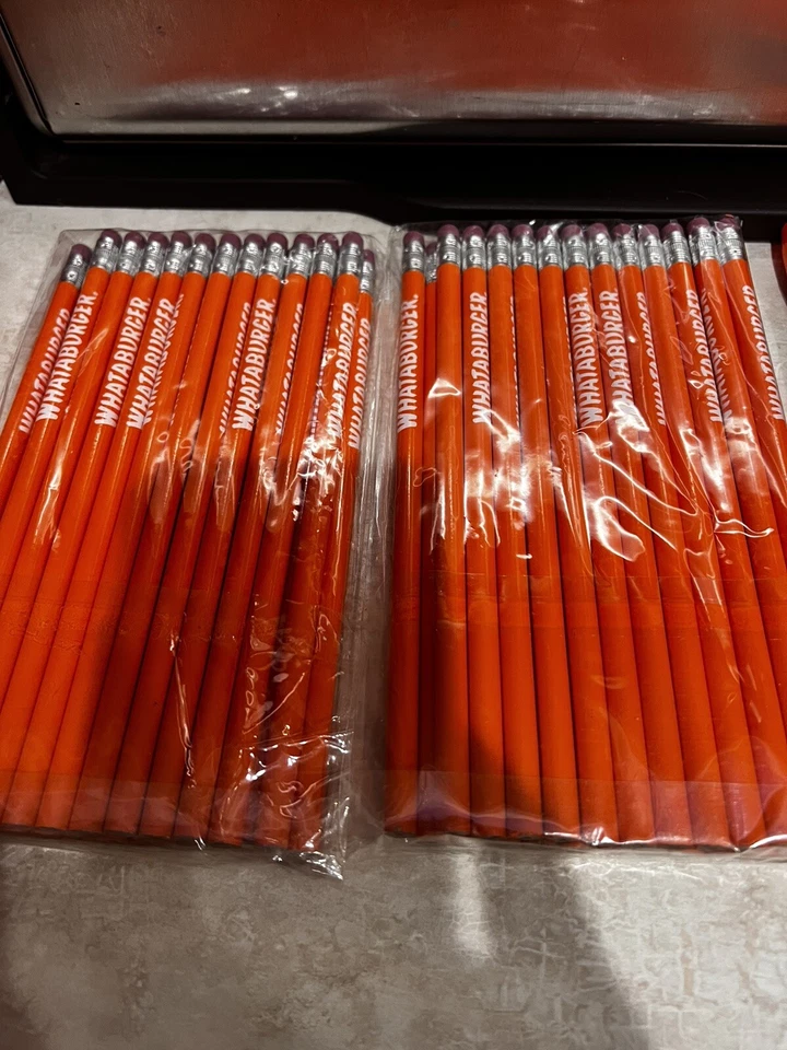 Whataburger Restaurant Fast Food Pencil Collectible Rare find  - Image 1 of 1