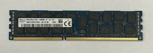 Hynix 8GB (1x8GB) 2Rx4 ECC REG Server RAM PC3-12800R DDR3-1600 HMT31GR7EFR4C-PB - Picture 1 of 3