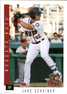 Jake Scheiner 2019 Tribüne Modesto Nuts RC Karte - Bild 1 von 1