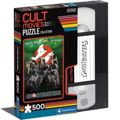 CLEMENTONI CULT PUZZLE MOVIES COLLECTION (GHOSTBUSTERS) FILM TV HORROR - 500pz - Immagine 1 di 4