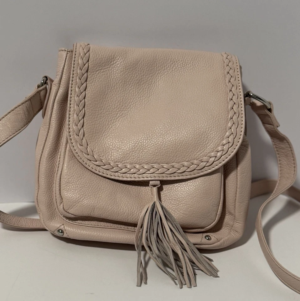 Cartera bandolera de cuero Kalencom Hadaki Foto 1 de 4