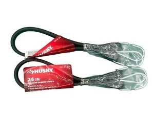 Lot of 2 NEW Rubber Straps 2-Husky 36" and 2-Husky 24" Rubber Straps - Picture 1 of 2