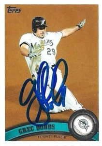 2011 Topps Update Series - #US12 Greg Dobbs Signed Card - Picture 1 of 1
