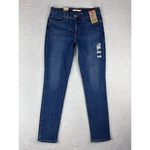 Levis 311 Shaping Skinny Jeans Dark Wash Denim Stretch Damen Größe 29x30 - Bild 1 von 17