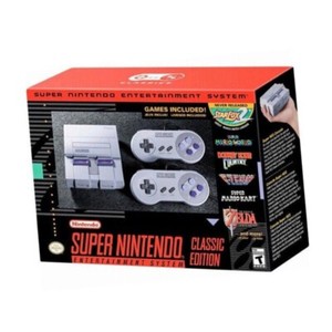 Super Nintendo Classic Mini Entertainment System SNES Included 21 Games. ( Read)