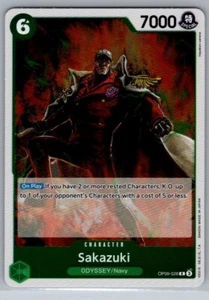 Sakazuki OP09-026 Foil Emperors in the New World One Piece CCG - Picture 1 of 2