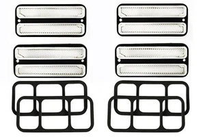 (4) Juego de luces de señalización laterales delanteras y traseras transparentes 68-72 para camioneta Chevy GMC - Imagen 1 de 7