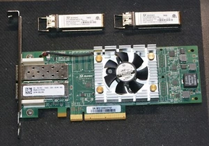 Dell 09J1RG QLogic QLE2662-DEL Dual Port 16Gb Fibre Channel Host Bus Adapter A-6 - Picture 1 of 5