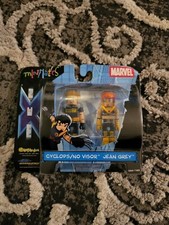 Marvel X-Men Minimates Cyclops/No Visor & Jean Grey 2 Pack 2003