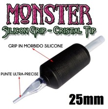 25 DISPOSABLE TATTOO GRIP MONOUSO MONSTER 25MM TATUAGGI VARIE MISURE DISPONIBILI