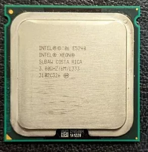 Intel Xeon E5240 Dual core 2 thread LGA771 3.0 Ghz SLBAW - Picture 1 of 2