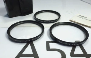 Vivitar No.1, No.2 and No.4 Close-Up 67mm Lens Set in Case refm - Picture 1 of 1