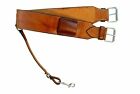 Plain Smooth Leather Western Horse Saddle Tack Harness Girth (Size: 36")