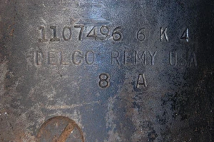 6K4 [ 1966 OCTOBER 4TH ]  1107496 DATED STARTER - CAMARO DZ 302-RARE  - Picture 1 of 1