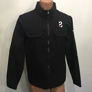 Giacca a vento The North Face M Windwall nera con cappuccio softshell full zip - Foto 1 di 8
