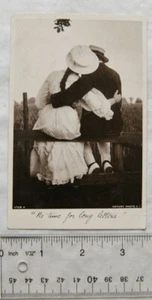 1914 Greetings postcard - No Time For Long Letters - Picture 1 of 1