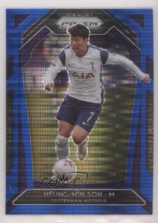 2020-21 Panini Prizm Premier League Breakaway Blue /195 Heung-Min Son #164