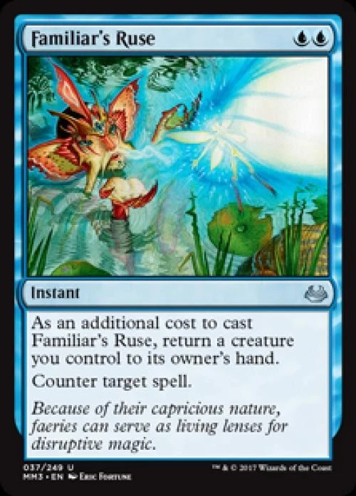 Familiar's Ruse -Foil Near Mint MTG Modern Masters 2017 - Image 1 of 1