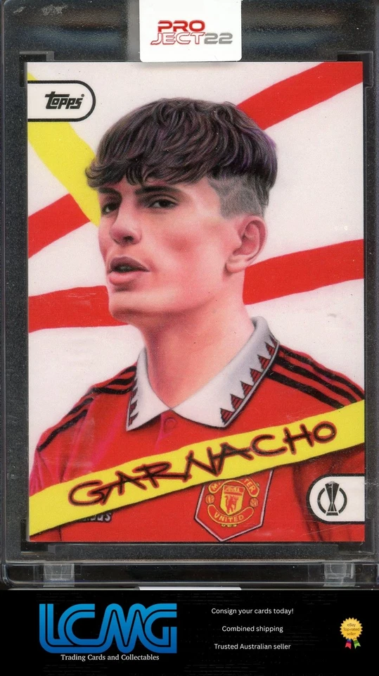 2022 Topps Project22  Alejandro Garnacho Manchester United - Image 1 of 1