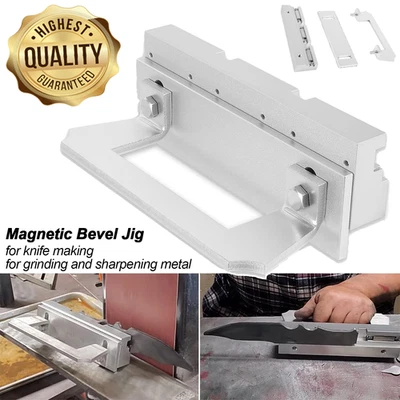 Magnetische Schrägvorrichtung zum Schleifen und Schärfen von Metall für Messerbau Schweißer - Bild 1 von 4