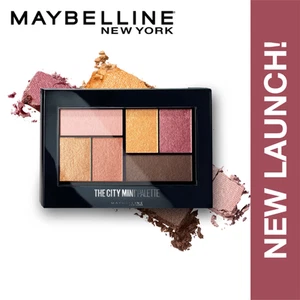 Maybelline The City Eyeshadow Palette Shimmery Metallic Finish Coney Island Pops - Picture 1 of 3