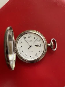 Taschenuhr Regent Habmann Quarz Datum - Bild 1 von 4