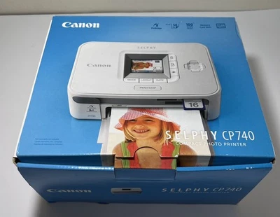 Canon Selphy CP740 Compact Color Photo Printer (Open Box) - Image 1 of 4