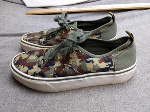 BOBS de Skechers Zapatos Mujer Talla 8 Camuflados Estampado de Gato Tenis con Cordones 33286 - Imagen 1 de 11