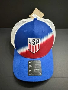 Nike 2024 USA Socccer Trucker M/L Adjustable Trucker Hat Rare Brand New - Picture 1 of 7