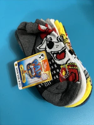Calcetines Paw Patrol, zapatos para niños talla 9-2,5 calcetines No Show 6 pares Nickelodeon nuevos Foto 1 de 4