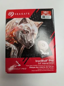 *NUEVO/SELLADO* Seagate IronWolf Pro 3.5" Unidad Interna Sata HDD ST16000NTA01 - Imagen 1 de 8