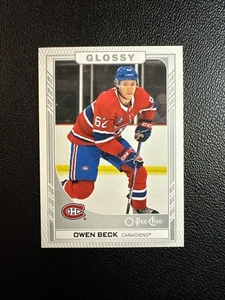 2023-24 Upper Deck O-Pee-Chee GLOSSY ROOKIES R-29 Owen Beck EX/NM - Picture 1 of 2