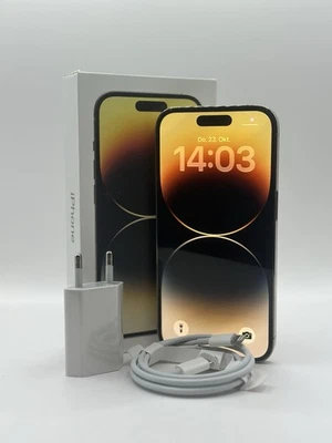 Apple iPhone 14 Pro 128gb Gold - 100% Batterie ✅ Blitzversand ⚡️ - Bild 1 von 4