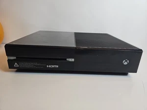 Microsoft Xbox One Schwarz Konsole Ersatzteile Reparaturen - Problem in Beschreibung aufgeführt - Bild 1 von 6