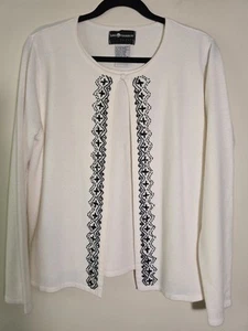 Sag Harbor Layered Sweater Cottagecore Classy Minimalist Soft Girl Grandmacore - Picture 1 of 6