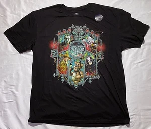Universal Halloween Horror Nights HHN 2025 Horror Icons Camiseta Negra XL - Imagen 1 de 2