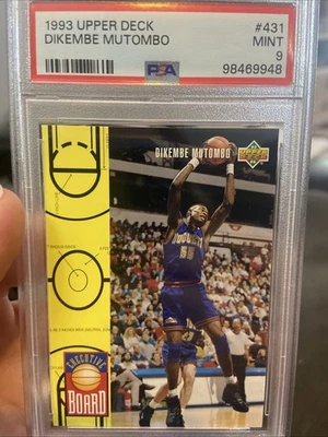 1993 Upper Deck Dikembe Mutombo #431 Denver Nuggets - Image 1 of 2
