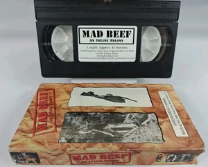 MAD BEEF AN INLINE FELONY T-BONE 1994 AGGRESSIVE INLINE SKATING VHS VINTAGE - Foto 1 di 3