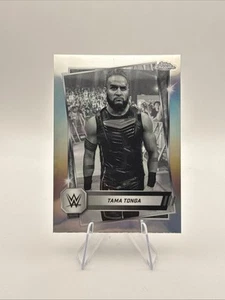 2025 Topps Chrome WWE Black White Sepia Refractor #54 Tama Tonga SmackDown  - Bild 1 von 2