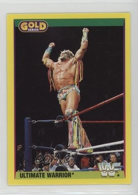 1992 Merlin Gold Series WWF Series 2 Ultimate Warrior #55 HOF - Image 1 of 2