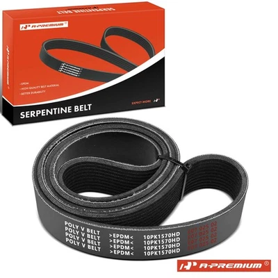 A-Premium 61.83" Heavy Duty Fan Serpentine Belt for Ford L Series Truck LTS9000 - Image 1 of 4