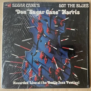 Don "Sugar Cane" Harris -Sugar Cane's Got The Blues LP 1973 OPEN SHRINK) (EX/EX) - Picture 1 of 2